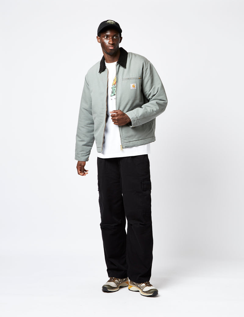 Carhartt-WIP OG Detroit Jacket (Organic) - Smoke Green