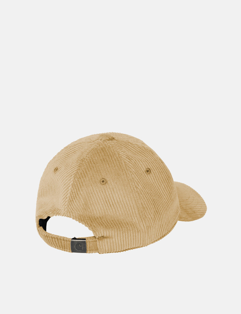 Carhartt-WIP Harlem Cord Cap (6-Panel) - Sable Khaki