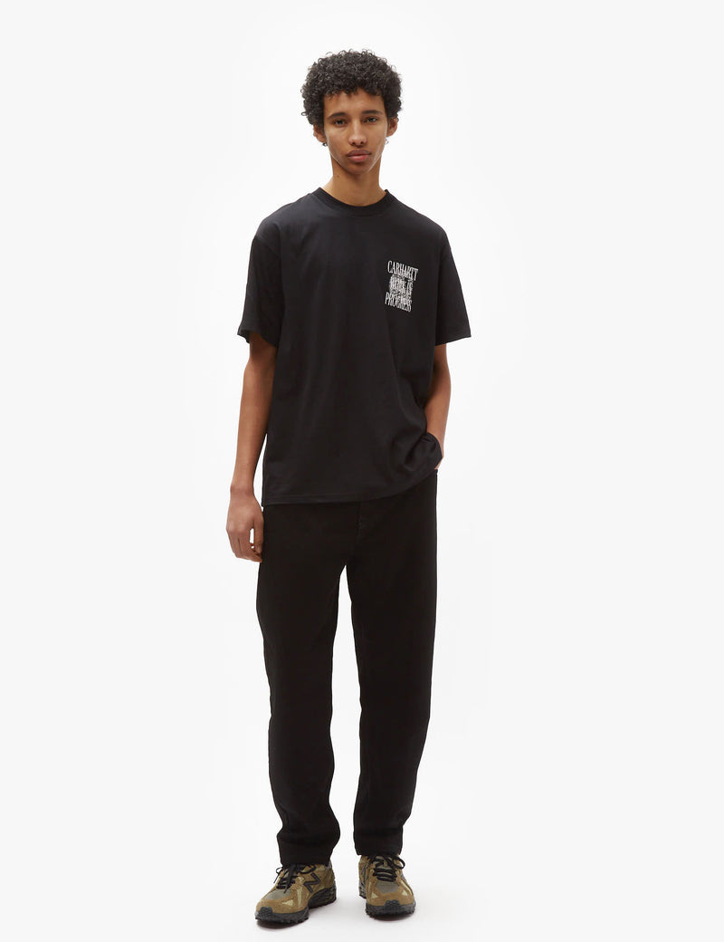 Carhartt WIP Newel Pant (Relaxed) - Black One Wash