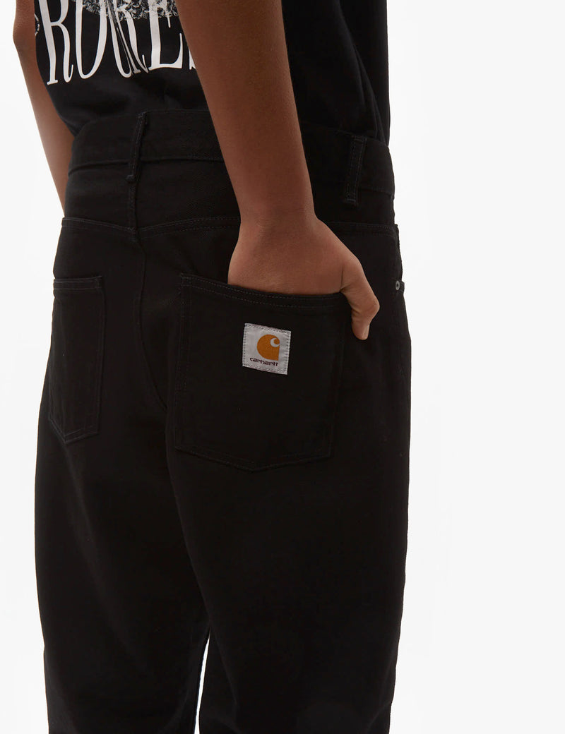 Carhartt WIP Newel Pant (Relaxed) - Black One Wash