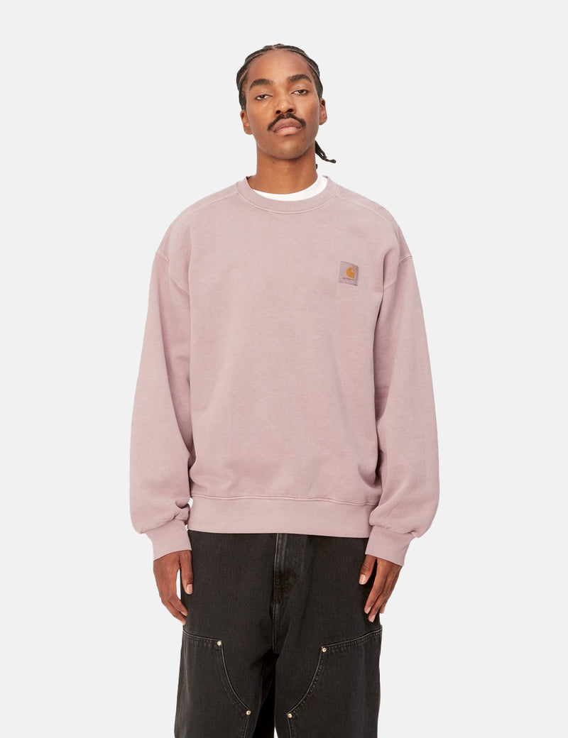 Carhartt-WIP Vista Sweatshirt - Glassy Pink