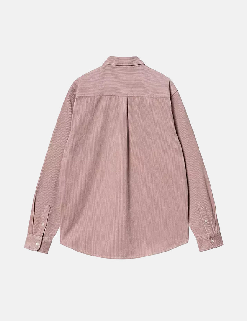 Carhartt-WIP Madison Shirt (Fine Cord) - Glassy Pink