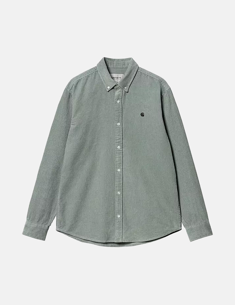 Carhartt-WIP Madison Shirt (Fine Cord) - Glassy Teal