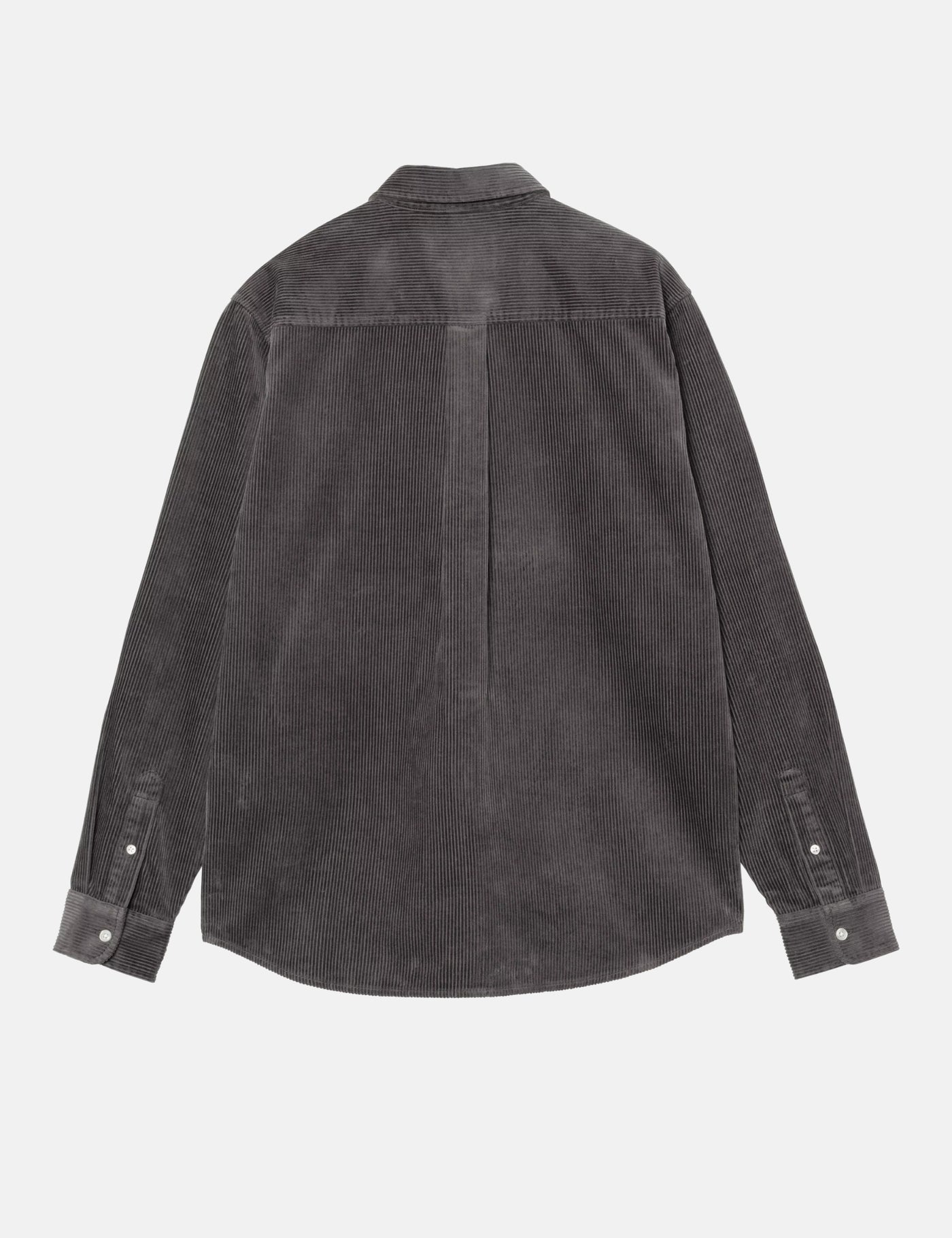 Carhartt WIP Madison Cord Shirt - Graphite/Graphite | Urban Excess