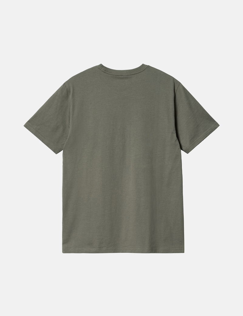 Carhartt-WIP Pocket T-Shirt (Regular) - Smoke Green