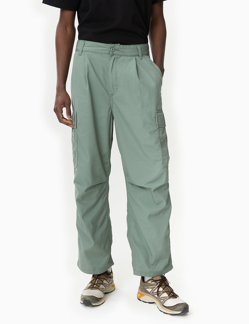 Carhartt-WIP Cole Cargo Pant - Park Green Rinsed