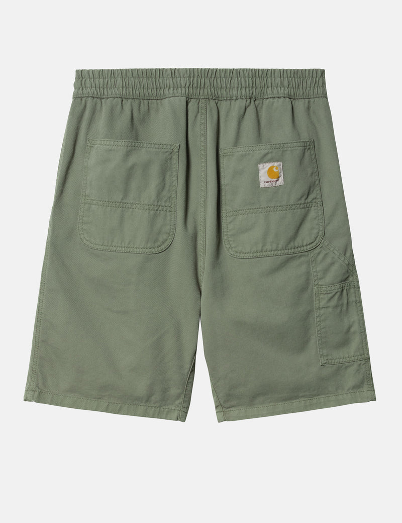 Carhartt-WIP Flint Short - Park Green Garment Dyed