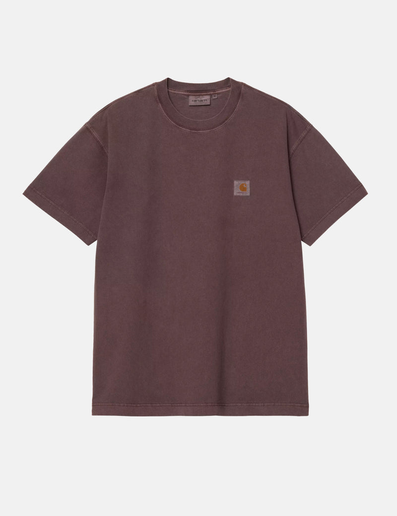 Carhartt WIP Vista T-Shirt - Palisander Garment Dyed