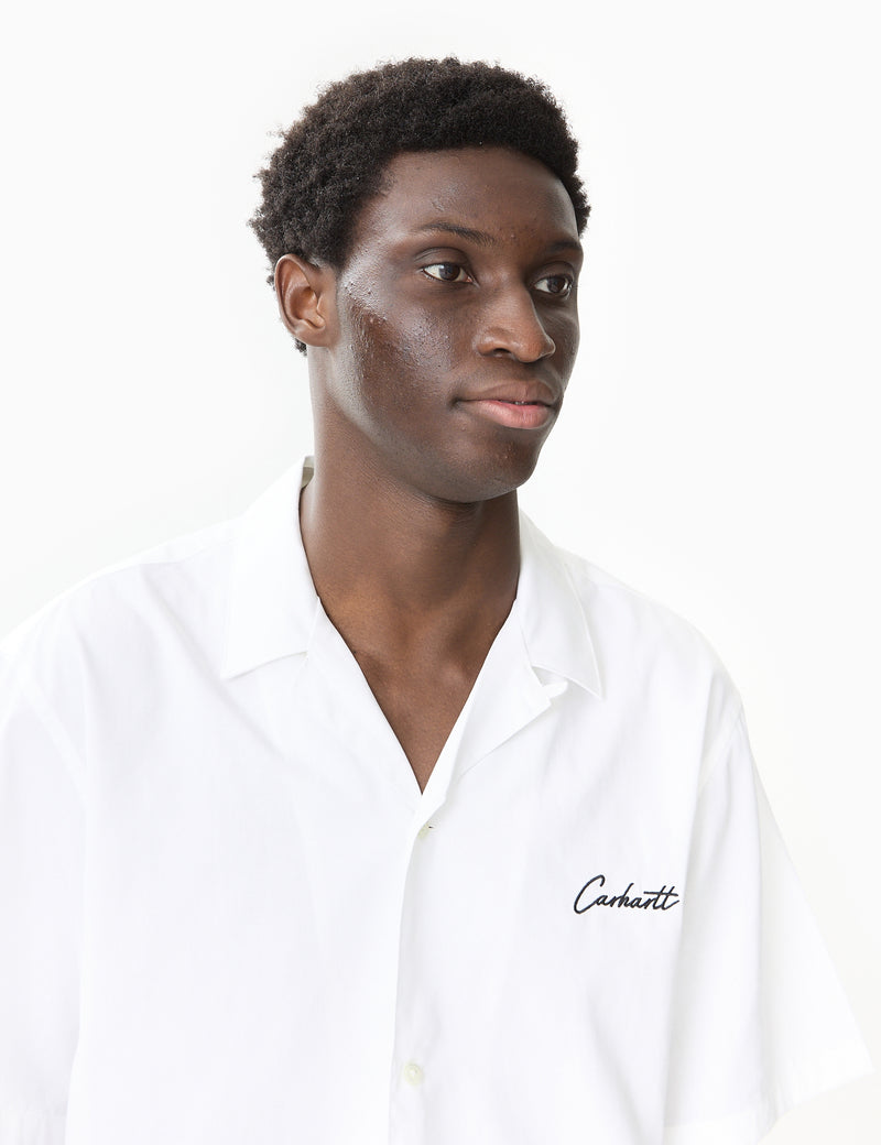 Carhartt-WIP Delray Shirt - White/Black