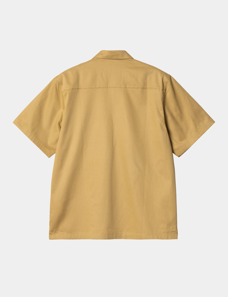 Carhartt-WIP Delray Shirt - Bourbon Brown/Wax