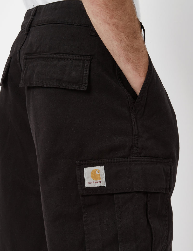 Carhartt-WIP Cole Cargo Shorts (Organic) - Black