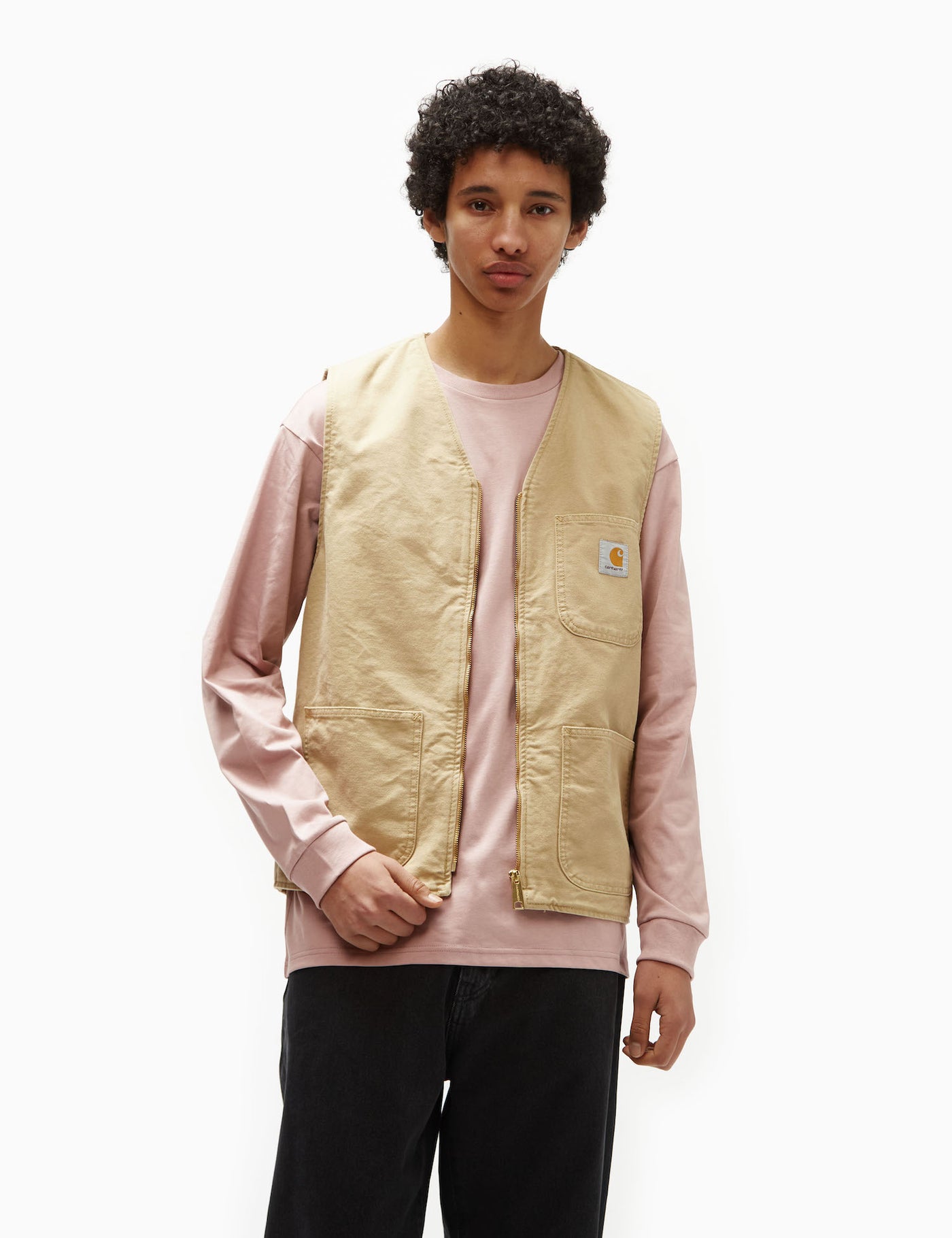 Carhartt-WIP Arbor Vest - Bourbon Brown Aged Canvas | Urban Excess