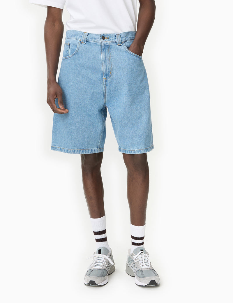 Carhartt-WIP Brandon Short - Blue Stone Bleach