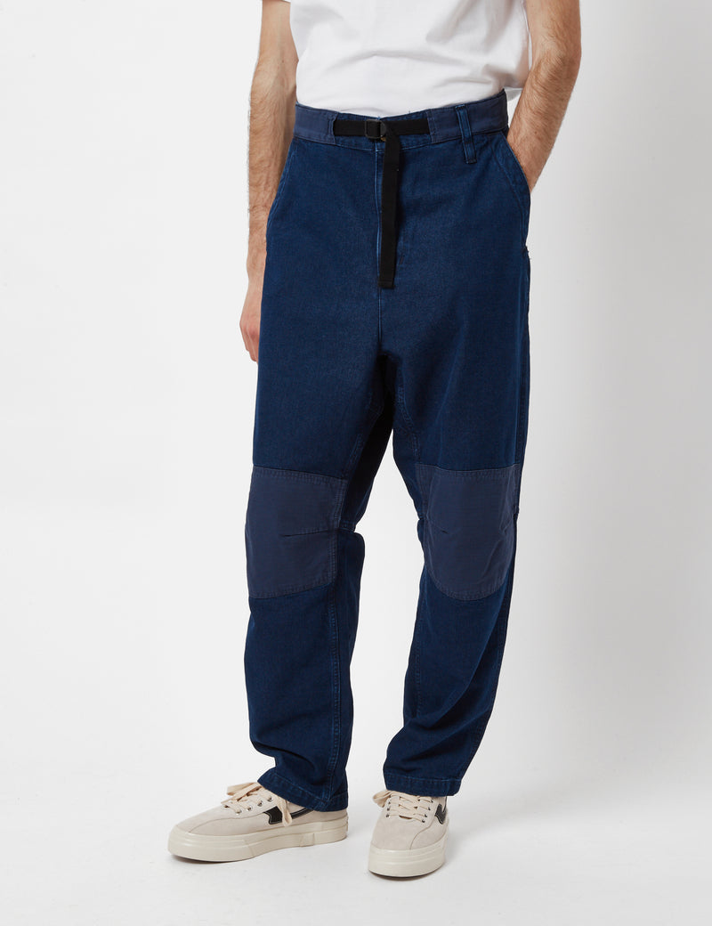 Carhartt-WIP Alma Pant (Relaxed) - Blue Stone Washed