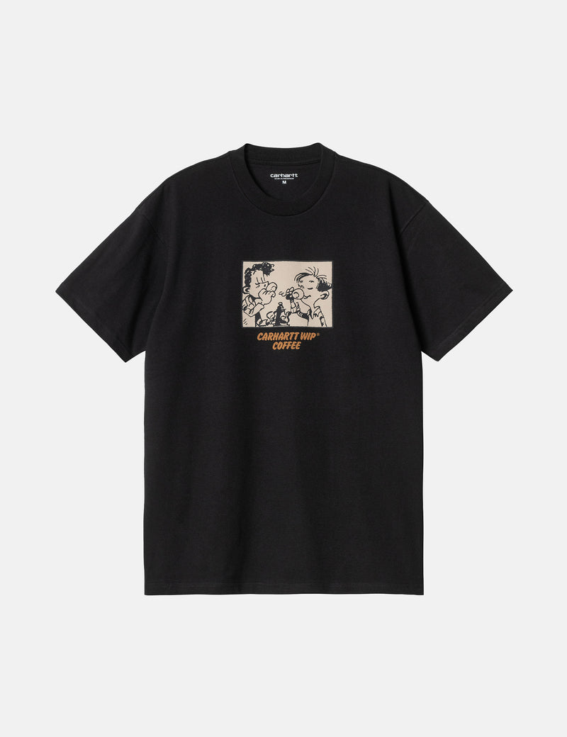 Carhartt-WIP Coffee T-Shirt (Organic) - Black