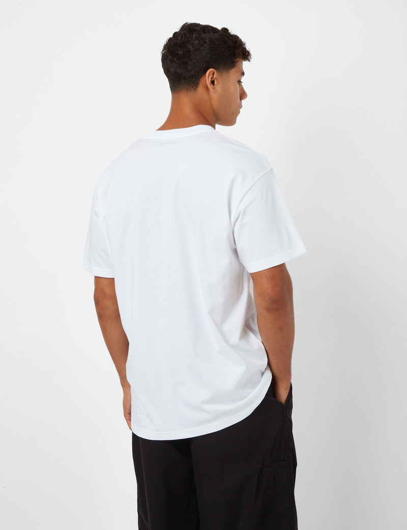 Carhartt-WIP Pocket Heart T-Shirt (Loose) - White