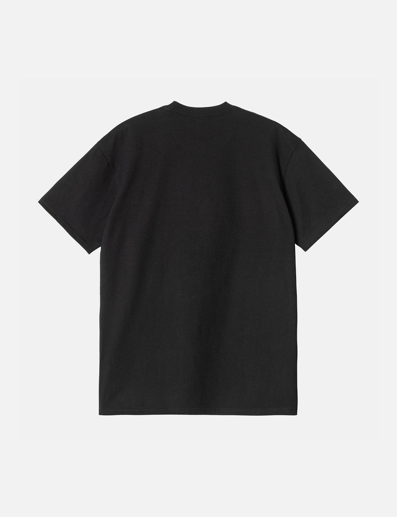 Carhartt-WIP Pocket Heart T-Shirt (Loose) - Black