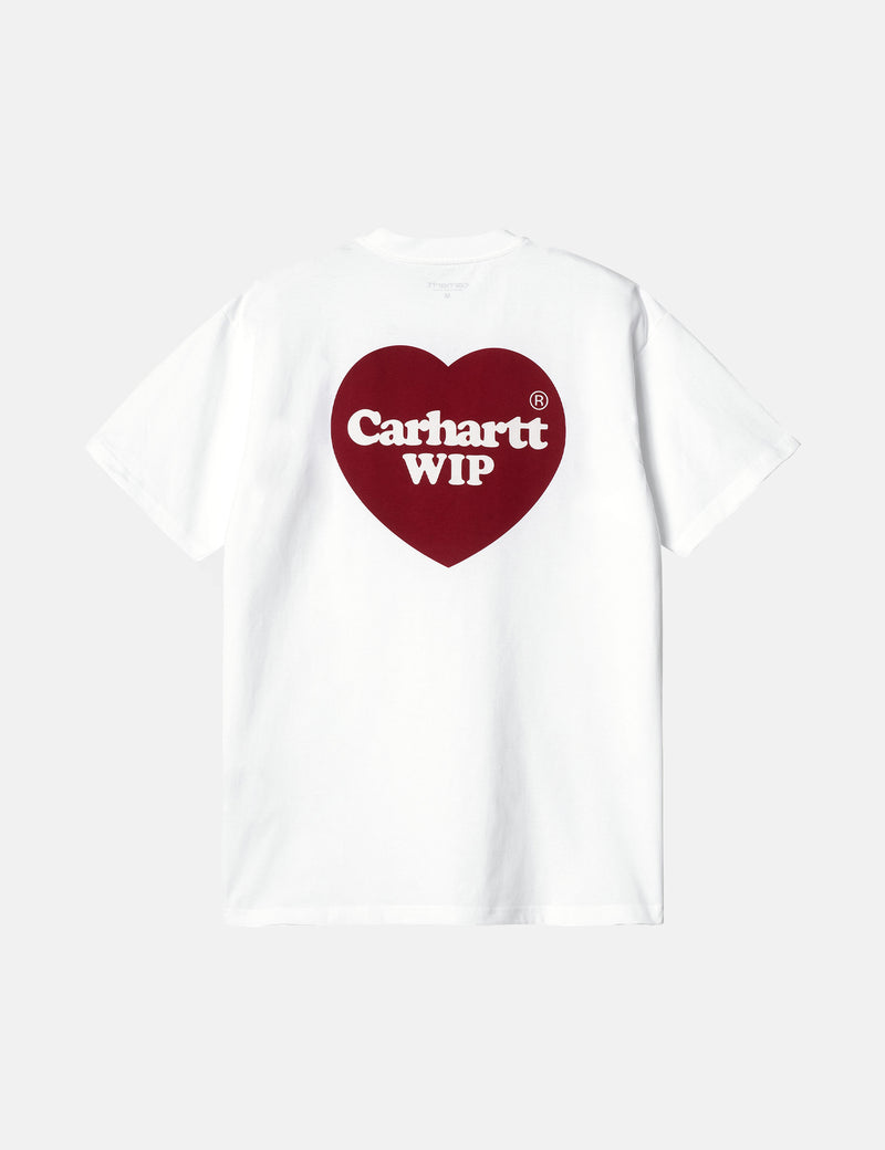 Carhartt-WIP Double Heart T-Shirt (Organic) - White I Urban Excess. – URBAN  EXCESS | T-Shirts