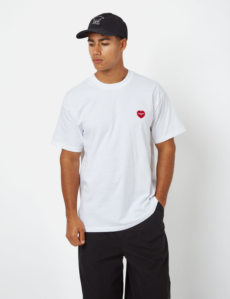 Carhartt-WIP Double Heart I T-Shirt EXCESS URBAN White – Urban Excess. (Organic) 