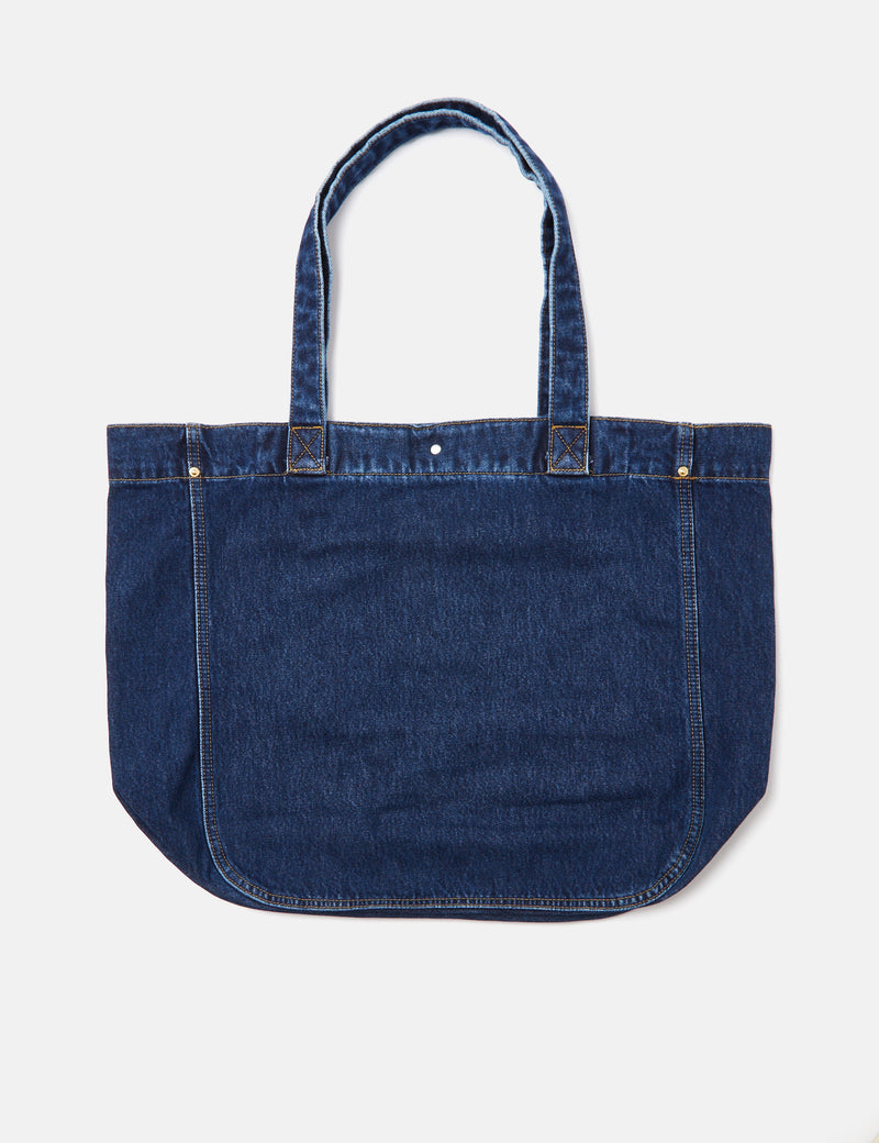 Carhartt-WIP Nash Tote Bag (Stone Washed) - Blue