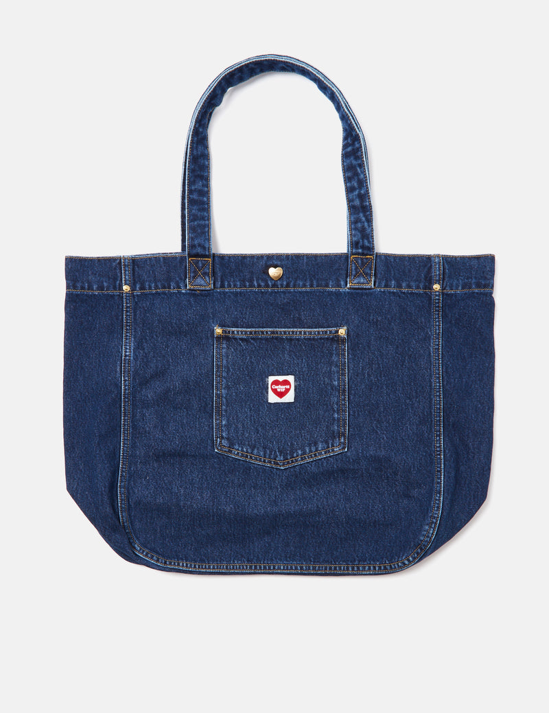 Carhartt-WIP Nash Tote Bag (Stone Washed) - Blue