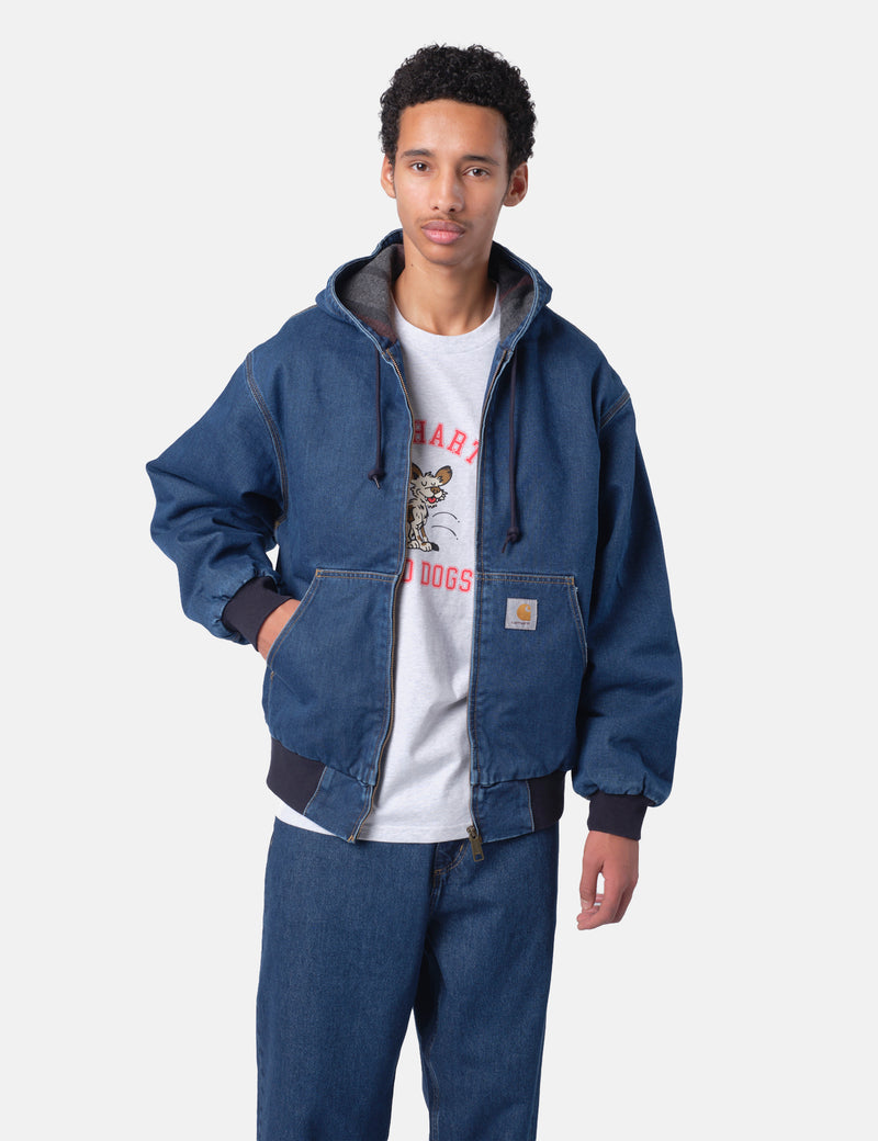 Carhartt WIP OG Active Jacket - Blue Stone Washed