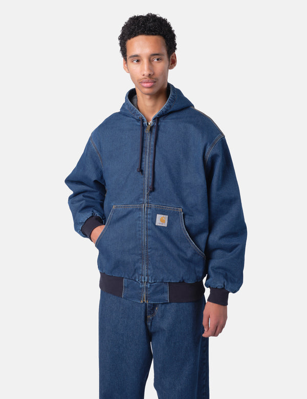 Carhartt WIP OG Active Jacket - Blue Stone Washed