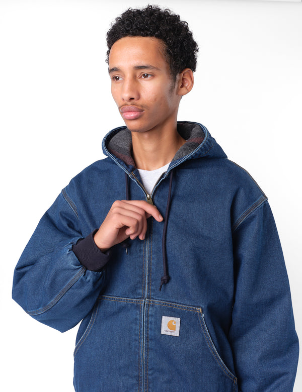 Carhartt WIP OG Active Jacket - Blue Stone Washed