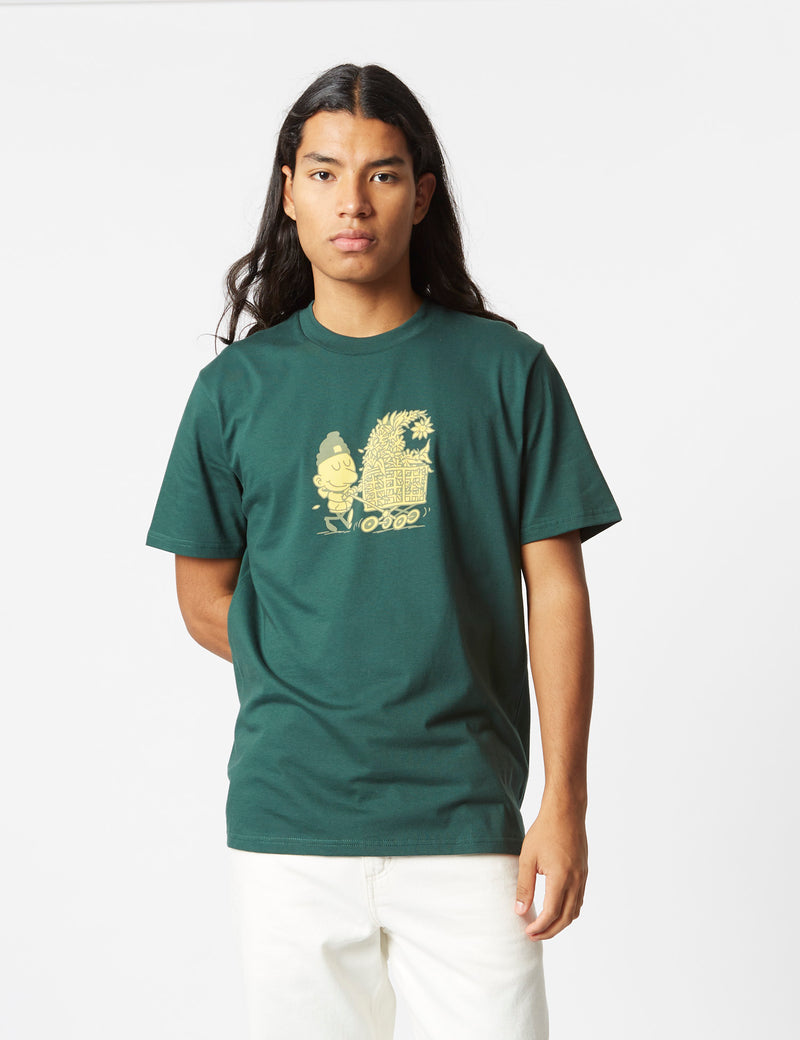 Carhartt-WIP Shopper T-Shirt (Regular) - Discovery Green
