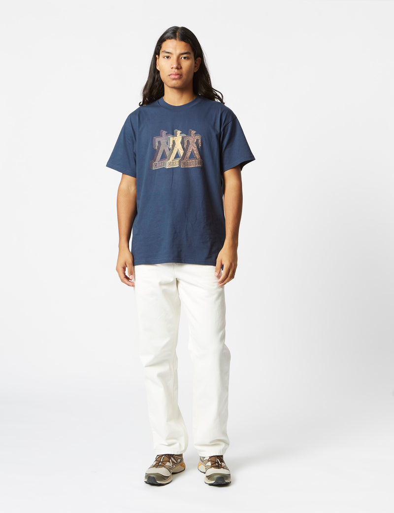 Carhartt-WIP Built T-Shirt (Loose) - Blue