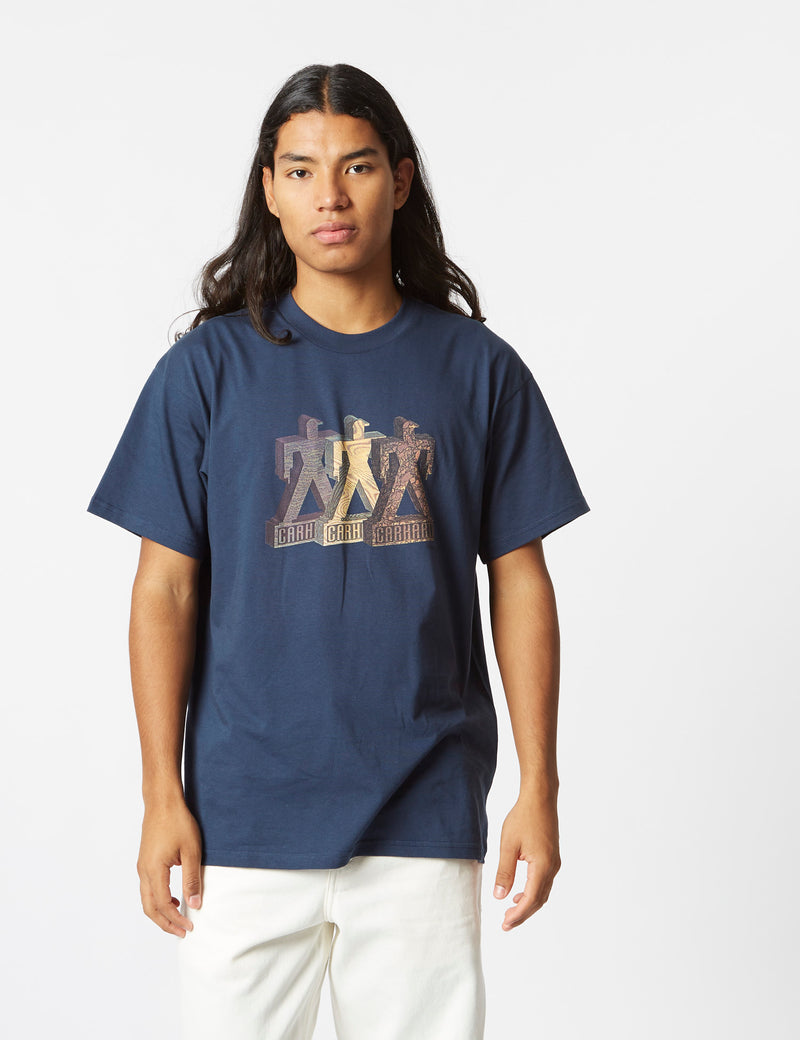 Carhartt-WIP Built T-Shirt (Loose) - Blue