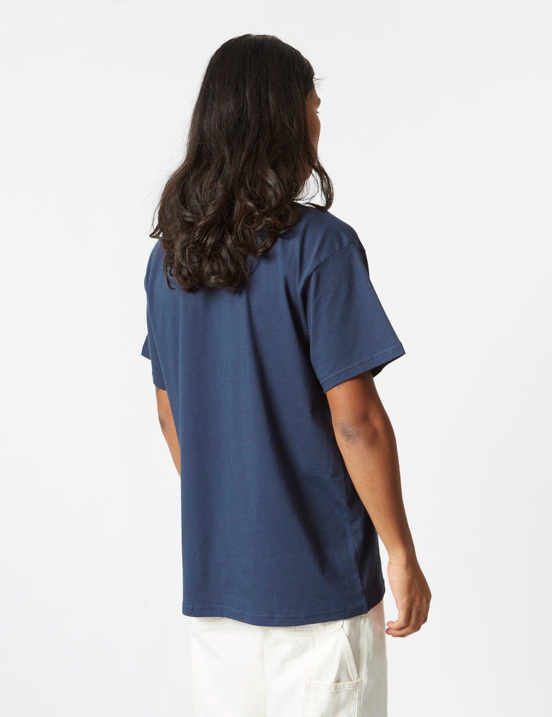 Carhartt-WIP Built T-Shirt (Loose) - Blue