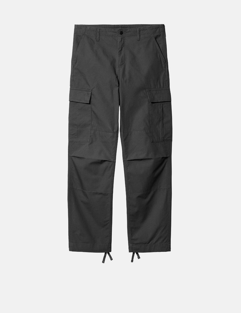 Carhartt WIP Regular Cargo Pant - Graphite Grey Rinsed