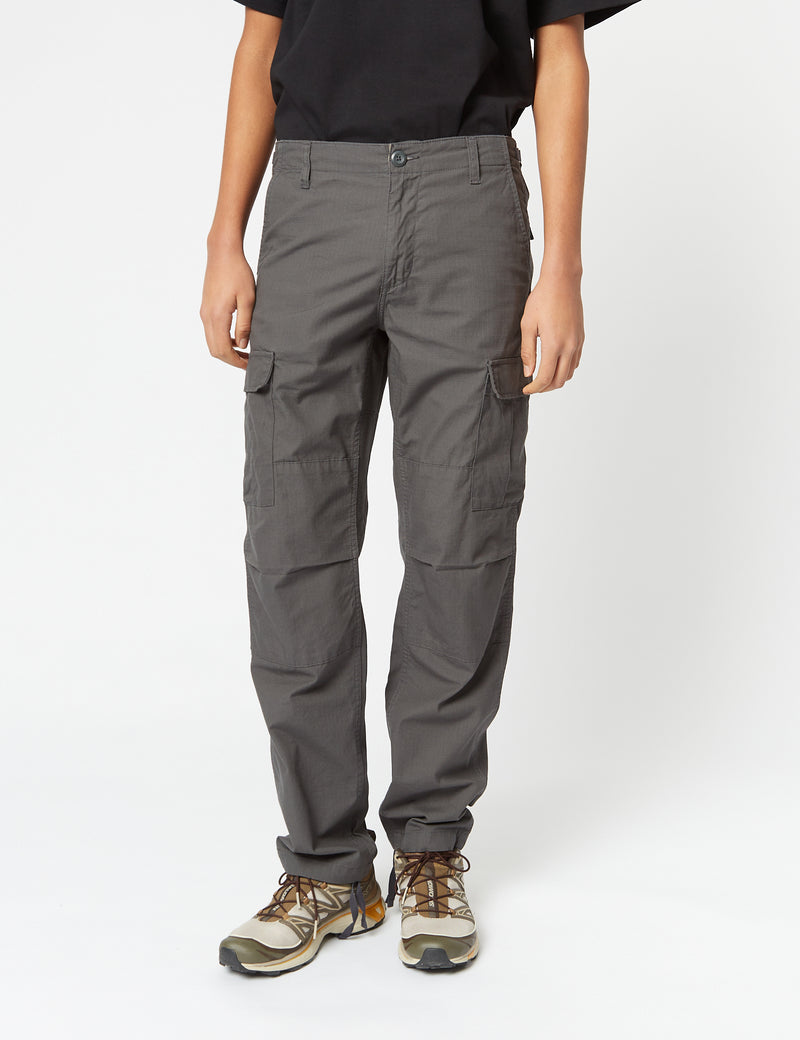 Carhartt-WIP Aviation Cargo Pant (Slim) - Blacksmith Grey