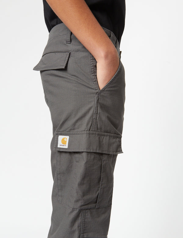 Carhartt-WIP Aviation Cargo Pant (Slim) - Blacksmith Grey