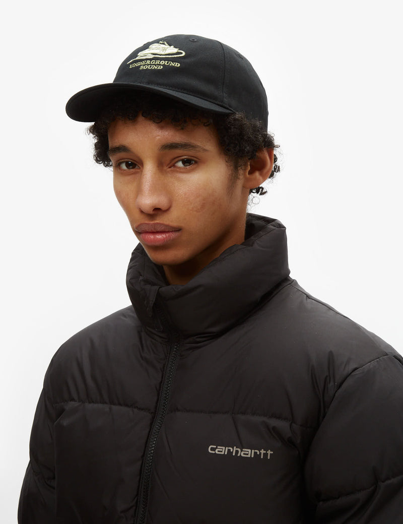 Carhartt-WIP Underground Sound 6-Panel Cap - Black