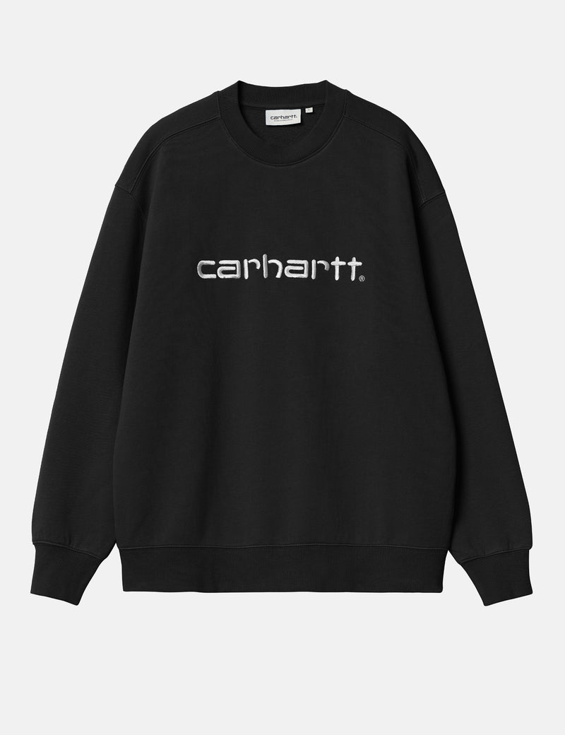 Carhartt-WIP Womens Carhartt Sweatshirt - Black/White