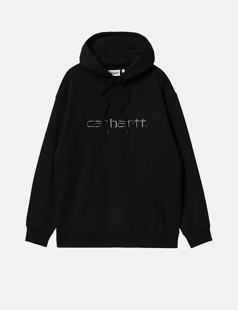 Carhartt-WIP Womens Carhartt Hooded Sweatshirt - Black/White