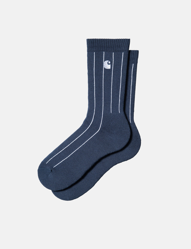 Carhartt-WIP Orlean Stripe Socks - Blue