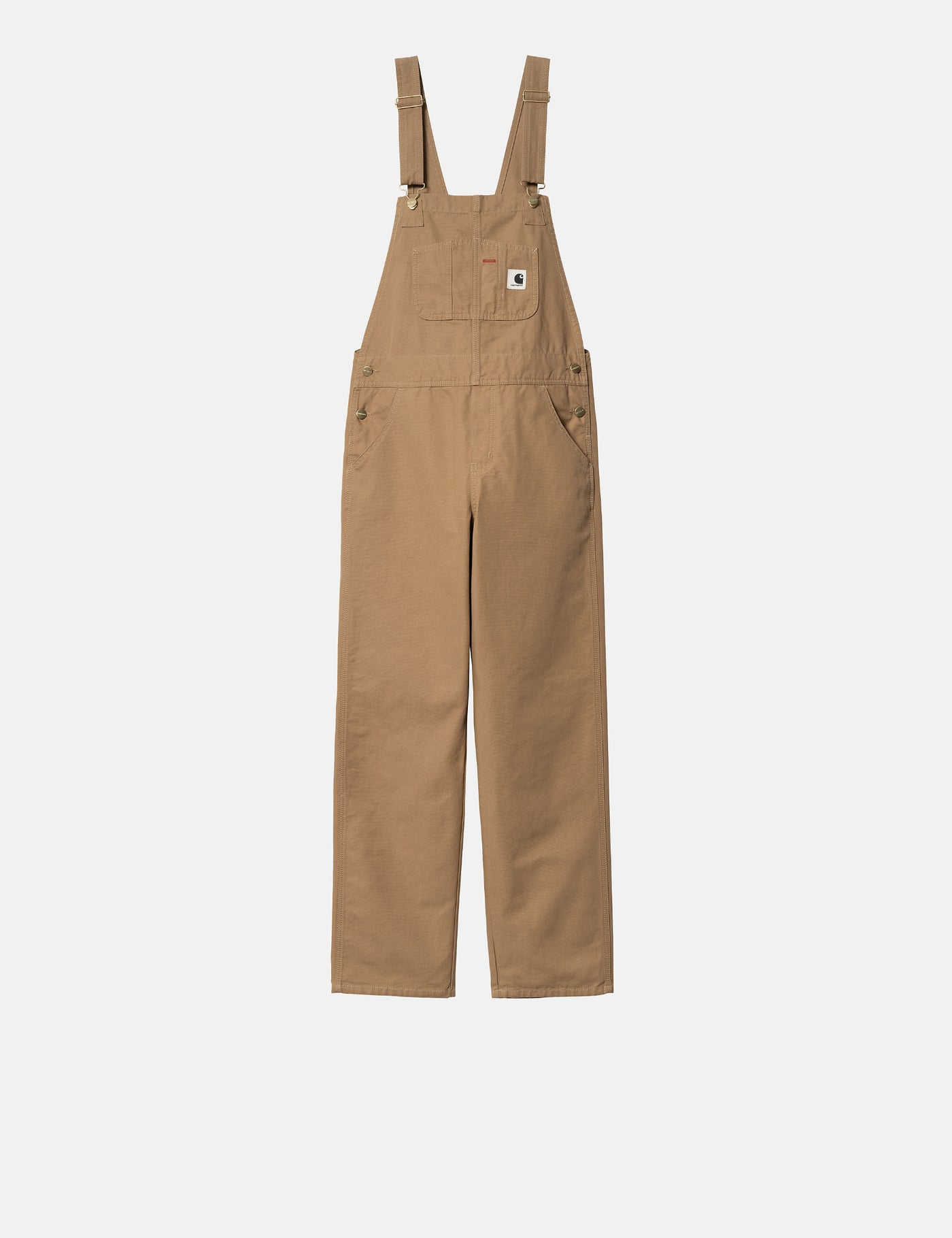 Carhartt WIP Women's Bib Overall Straight Peanut Brown | Urban