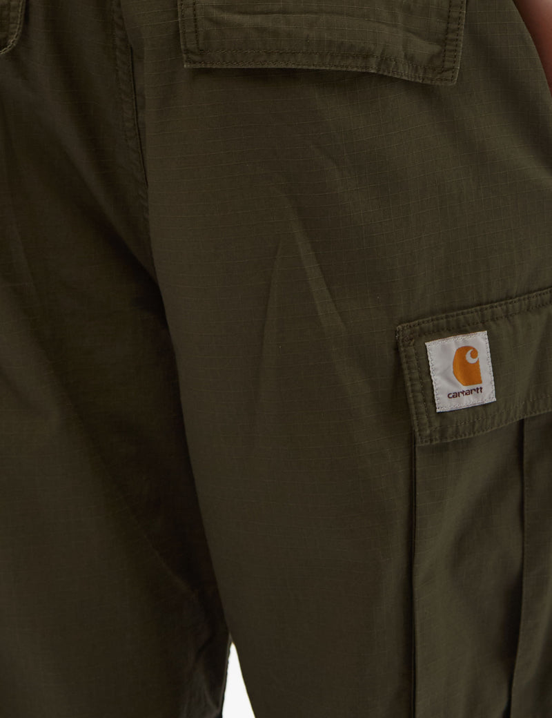 Carhartt-WIP Jet Cargo Pant - Cypress Green Rinsed