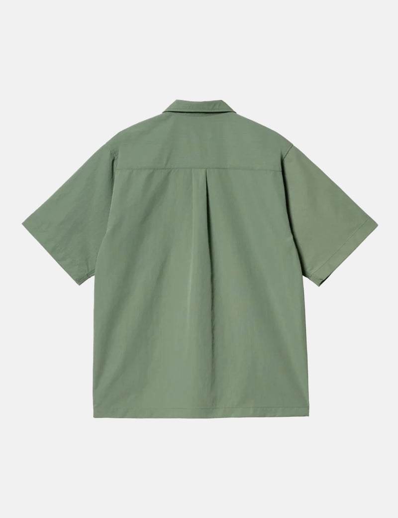 Carhartt-WIP Evers Short Sleeve Shirt - Park Green