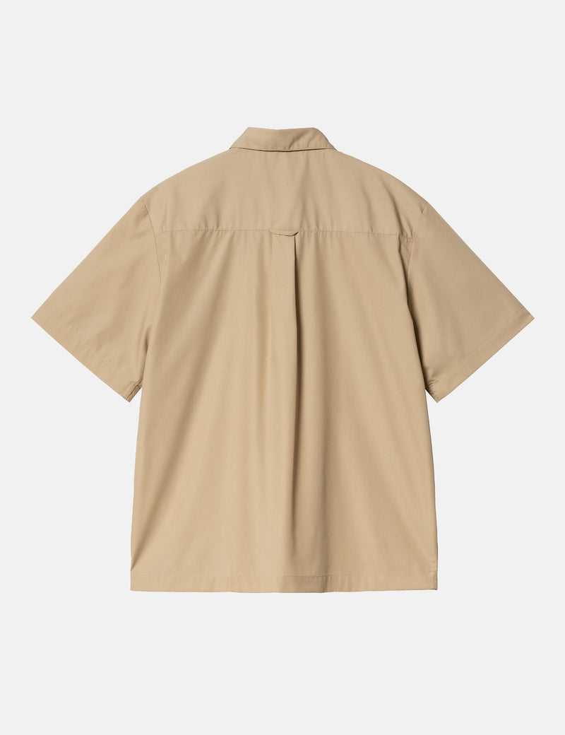 Carhartt-WIP Craft Short Sleeve Shirt Sable Khaki Urban Excess