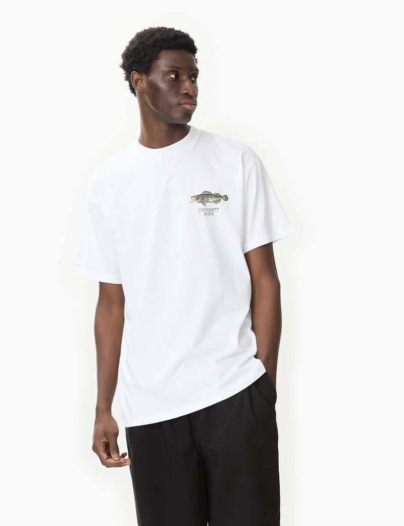 Carhartt-WIP Fish T-Shirt (Loose) - White