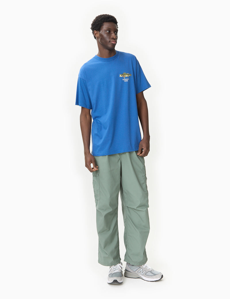 Carhartt-WIP Fish T-Shirt (Loose) - Acapulco Blue