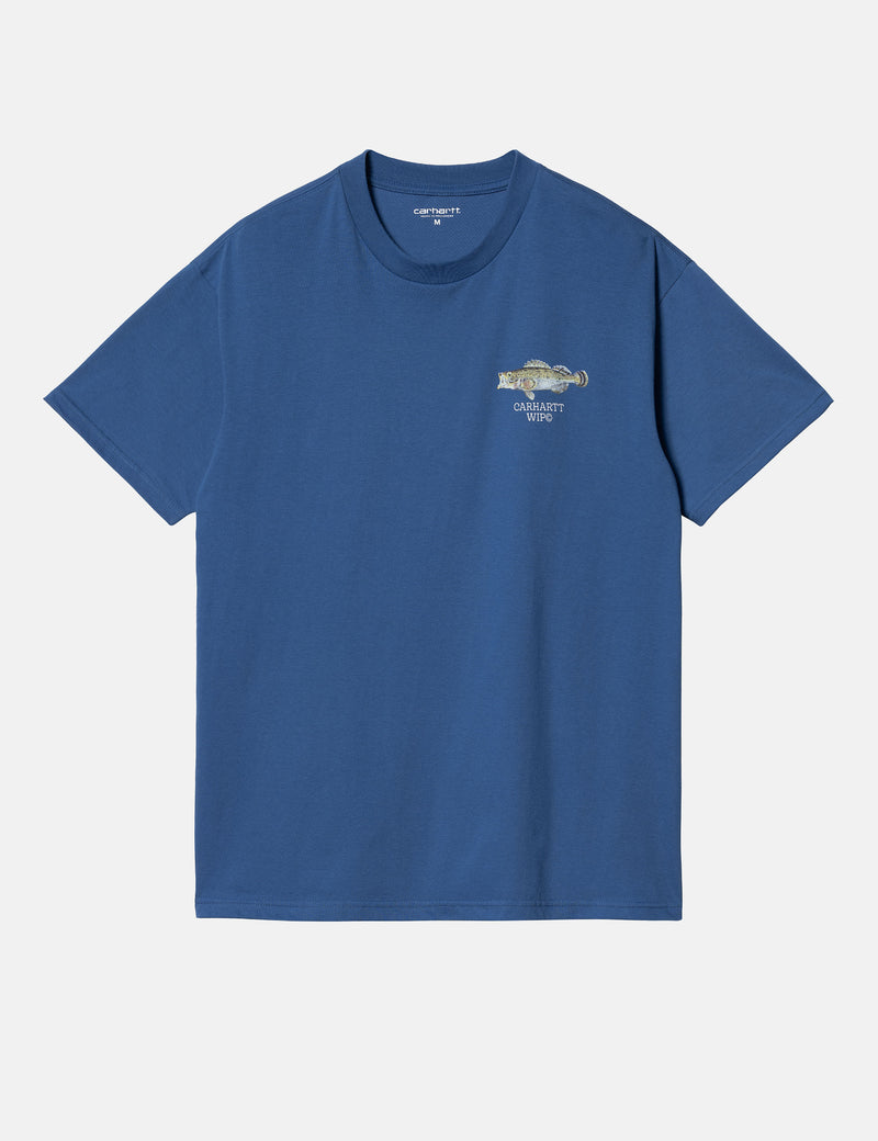 Carhartt-WIP Fish T-Shirt (Loose) - Acapulco Blue