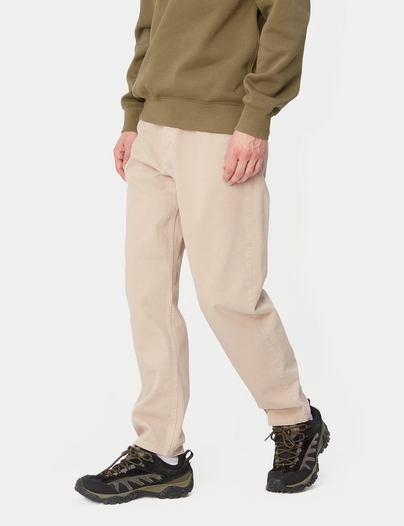 Carhartt-WIP Newel Pant (Relaxed) - Tonic Beige Stone Dyed