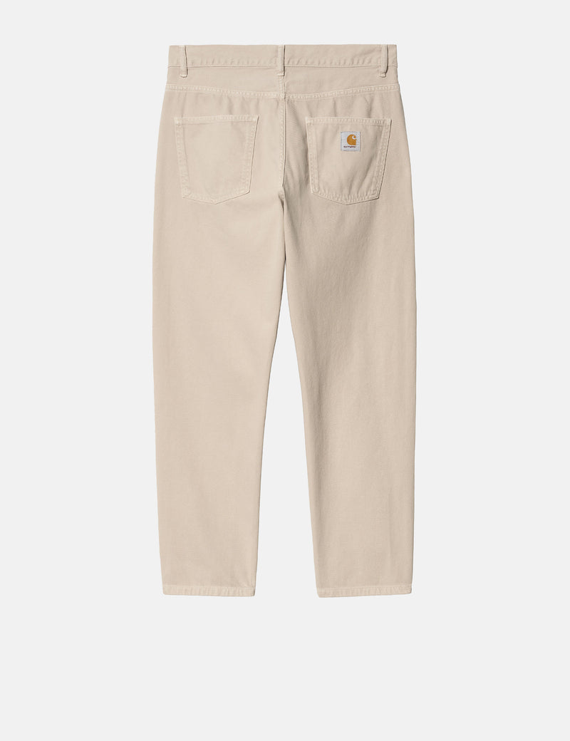 Carhartt-WIP Newel Pant (Relaxed) - Tonic Beige Stone Dyed