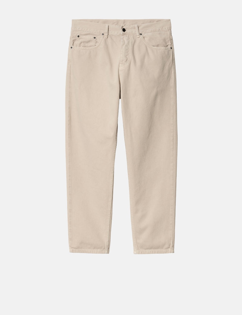 Carhartt-WIP Newel Pant (Relaxed) - Tonic Beige Stone Dyed