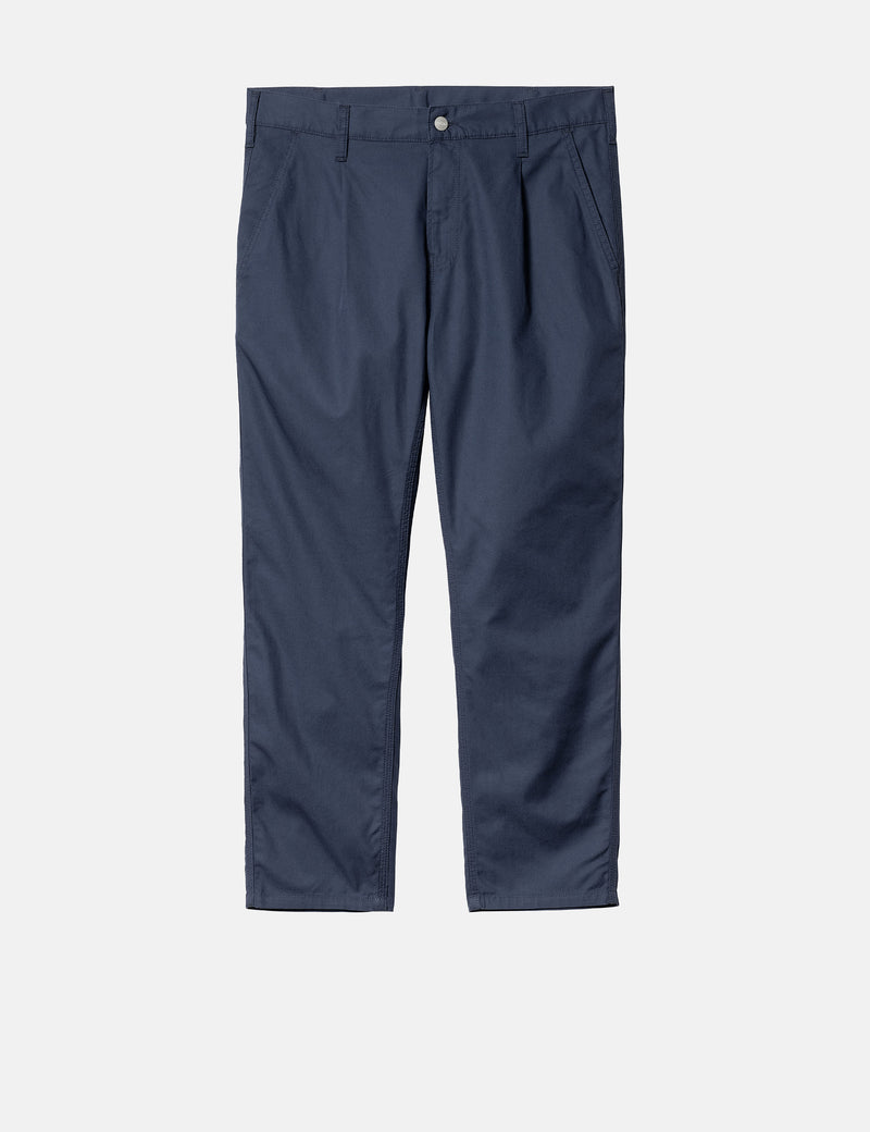 Carhartt-WIP Abbott Pant - Blue Rinsed